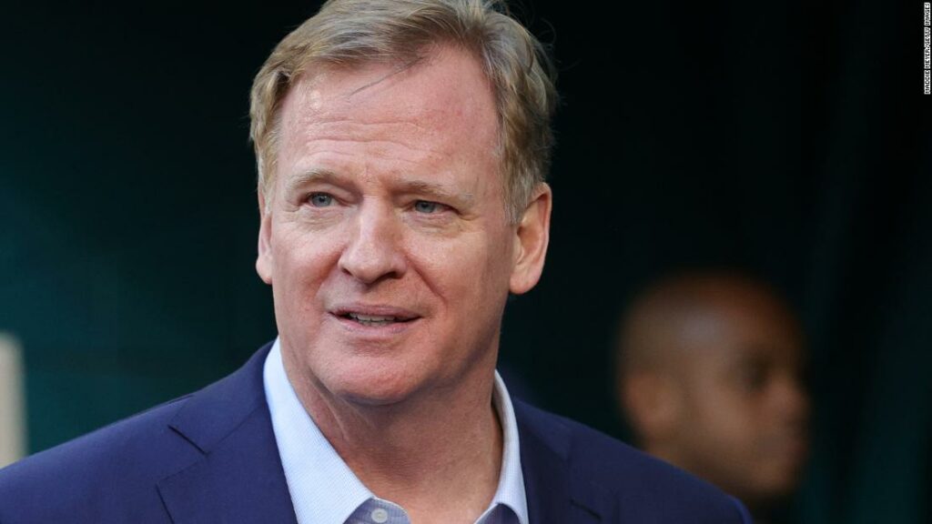 NFL Commissioner Roger Goodell says the league was to blame for players not hearing about racism before
