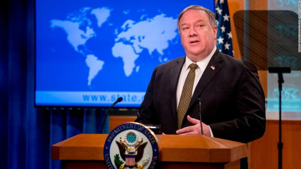 Pompeo calls on China to release two detained Canadians after 'unfounded' accusations