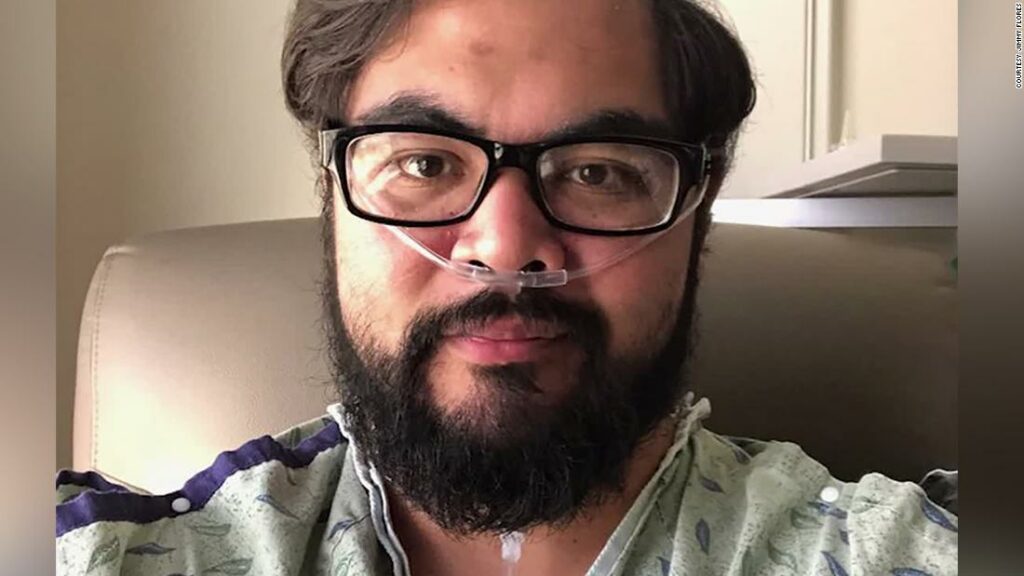 The healthy 30-year-old went to a crowded bar. He ended up in the hospital on a breathing tube