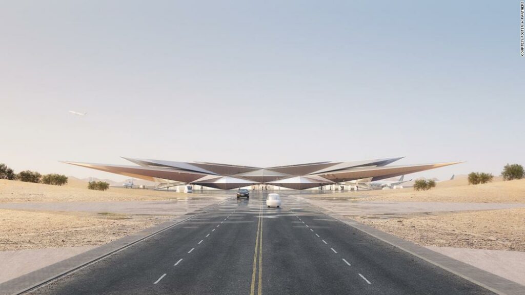 Saudi Arabia's new airport design unveiled