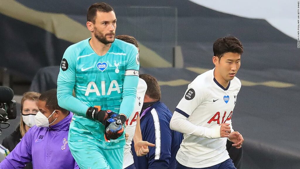 Jose Mourinho praises the ‘beautiful’ shower between Lloris and Son