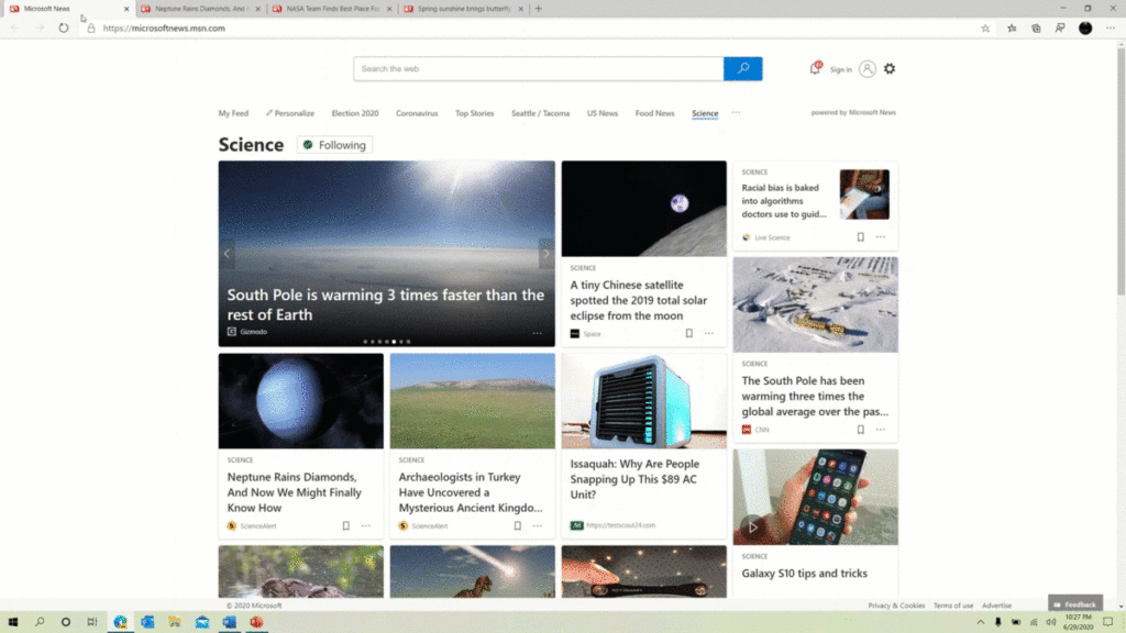 Edge Treating Browser Tabs as Separate Windows Is Exciting