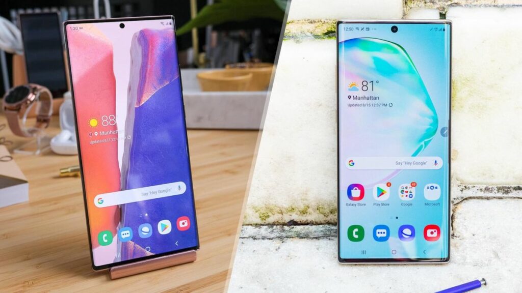 Samsung Galaxy Note 20 Ultra vs. Galaxy Note 10 Plus: What's different?