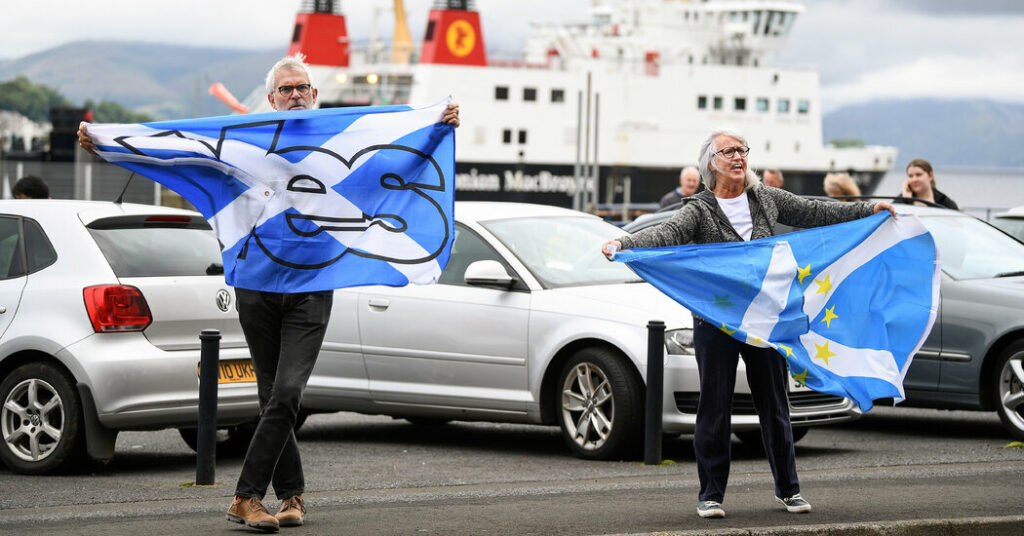 Brexit Behind Him, Boris Johnson Tries to Stop Scotland From Leaving U.K.