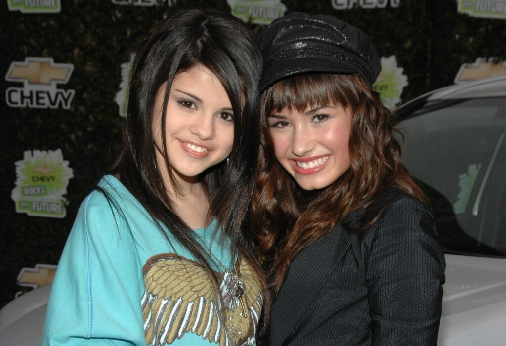 Selena Gomez and Demi Lovato at