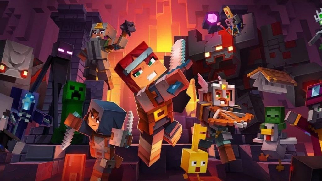 Minecraft Dungeons receives a free cross-play update this November, and new content for Howling Peaks will follow.