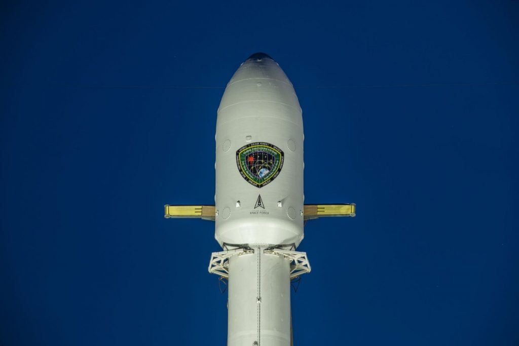 SpaceX Falcon 9 USSF GPS III satellite