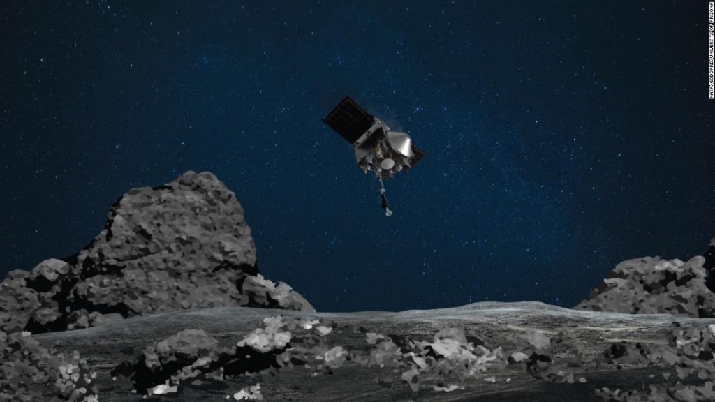 Asteroid Bennu is about to play a "tag" with NASA's spacecraft