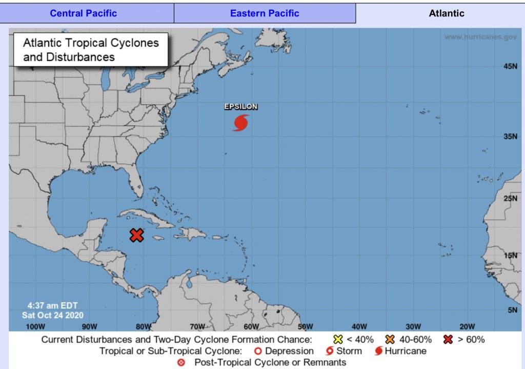 Hurricane Center: Probably a tropical depression, you should keep an eye out for Florida