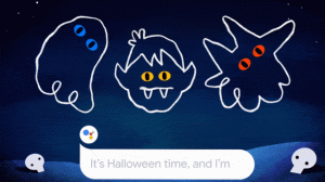 Google is in the mood for a spooky Halloween