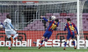 Messi equals 643 goals for Pele with Barcelona for Valencia