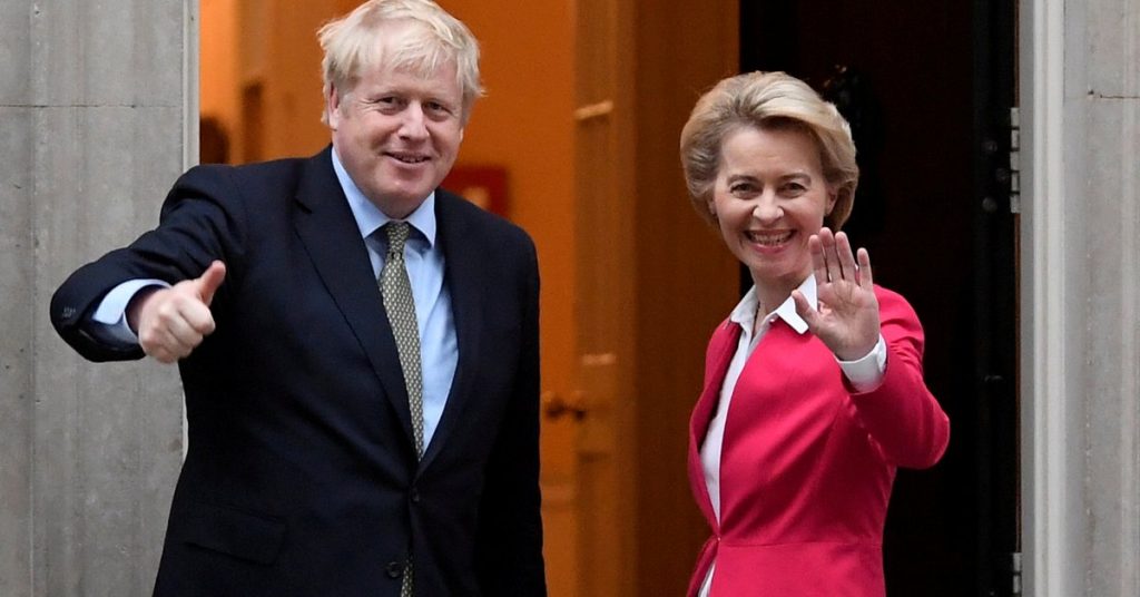 The United Kingdom and the European Union reached a trade agreement after Britain's exit from the European Union