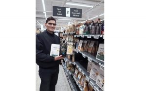 Display of Nicaraguan products during the Christmas season in Finland