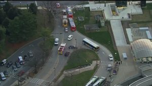 An FBI agent shot the Red Line train