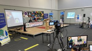 Athlone students communicate with the space station