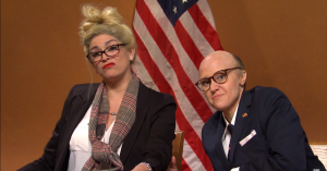 "SNL" simulates the disastrous hearing of Rudy Giuliani and Melissa Caron