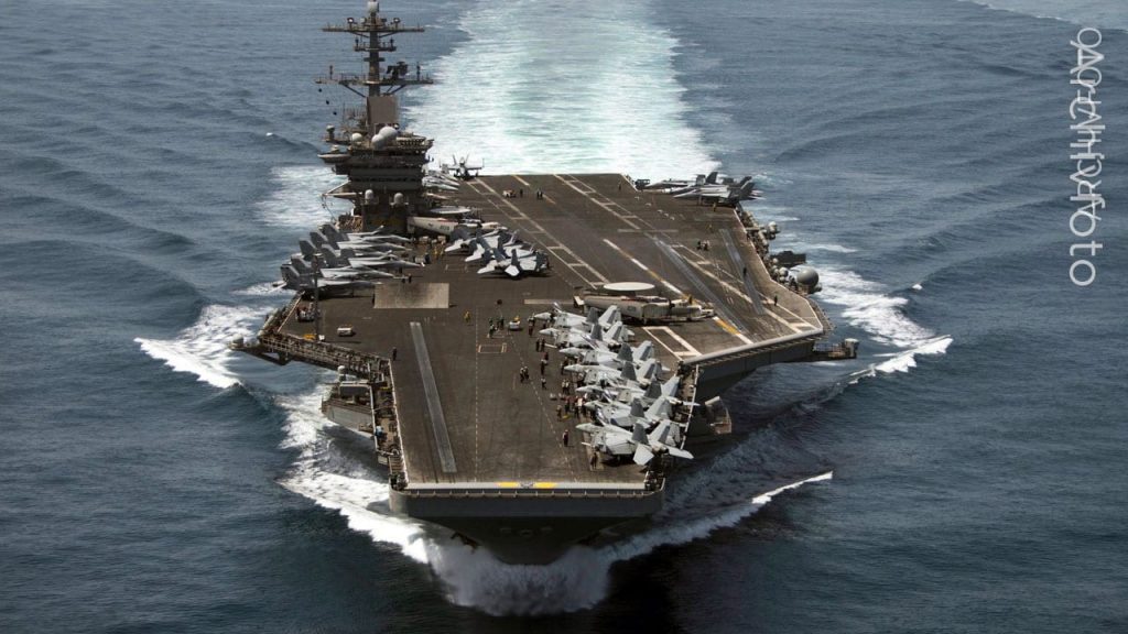 Biden's first exercise - the United States sends aircraft carriers to China - foreign policy