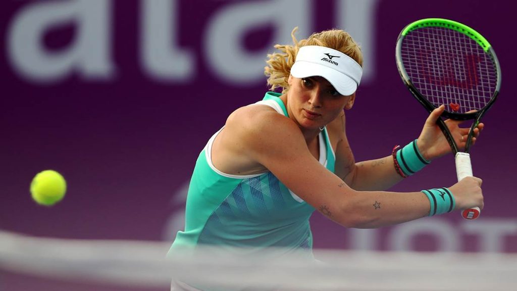 Ladies Tennis Blazwitzer disappoint Dubai