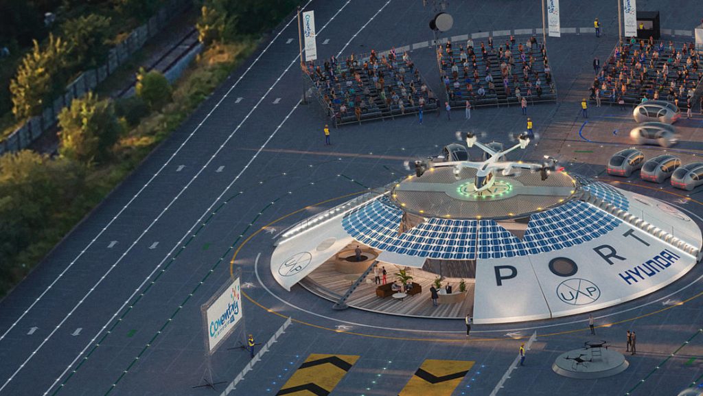 El Reino Unido construirá el primer aeropuerto del mundo para autos voladores (VIDEO)