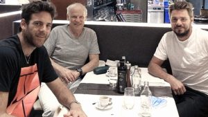 Del Potro is visited by Wawrinka in Switzerland - Telam