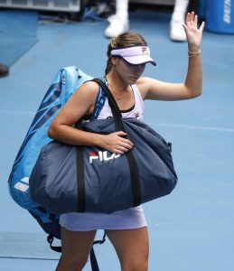 Kenin, the 2020 champion abdicates the throne in Australia