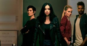 The Punisher and Jessica Jones, the rights belong to Marvel from Netflix - Nerd4.life