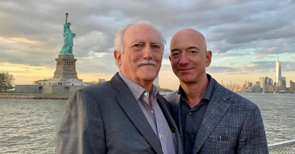 Jeff Bezos' emotional message about the dreamers and his father