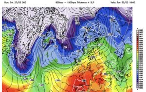 UK weather forecast March April