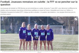 France: How team players protested against inequality in football: "Authorities say 'OK for boys, not girls'" - Football