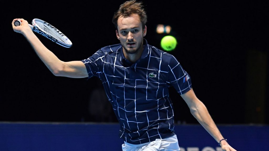 Daniil Medwedew triumphiert bei den ATP Finals in London.