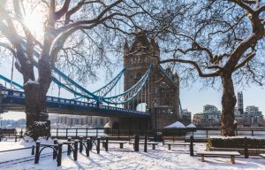 La nieve ha llegado a Londres este lunes de pascua. / William Perugini / Shutterstock.com.