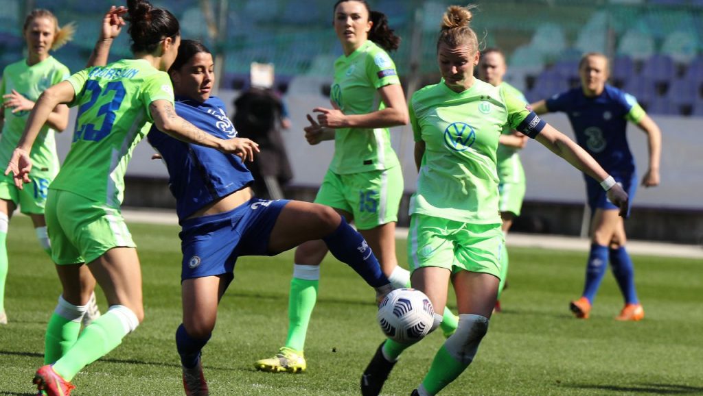 Women's Football - UEFA Champions League: Chelsea and Sam Kerr is too strong for Wolfsburg