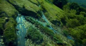 Viral Video Today |  A landscape clip obtained by a drone and amazed hundreds on networks |  YouTube |  Directions |  Trending |  Directions |  nnda nnrt |  from the side