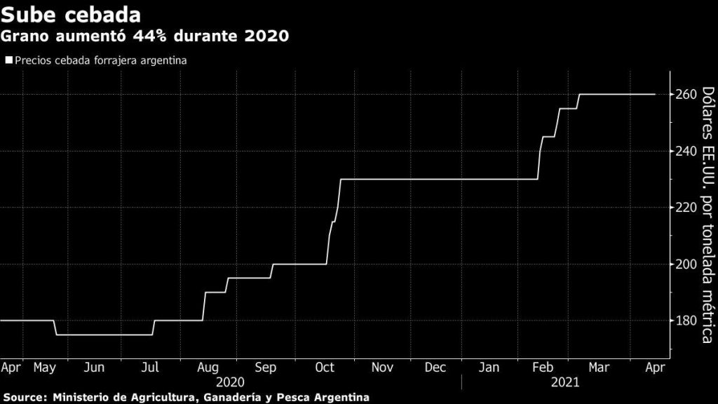 Conflict between Australia and China opens the door to Argentine barley