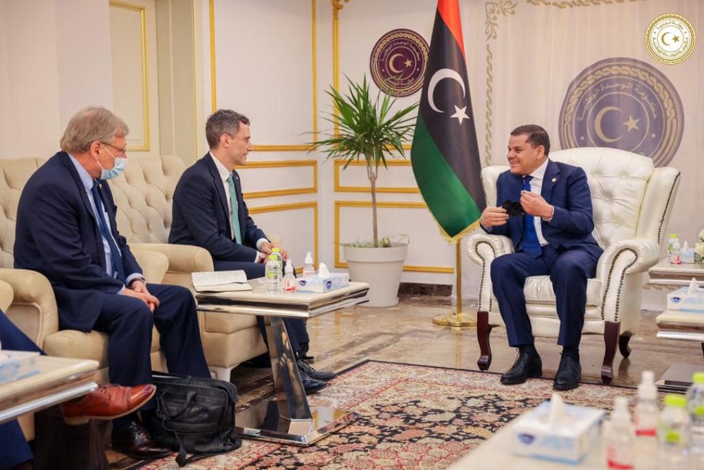 US Deputy Secretary of State in Tripoli.  Washington is also thinking about Libya