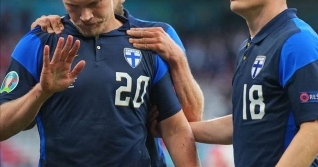 Finland did not shout out their goal out of respect for Eriksen