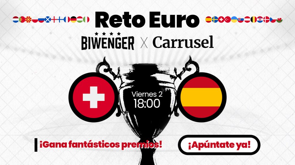 Live broadcast Spain - Switzerland with the best company: Carousel and Biwenger!