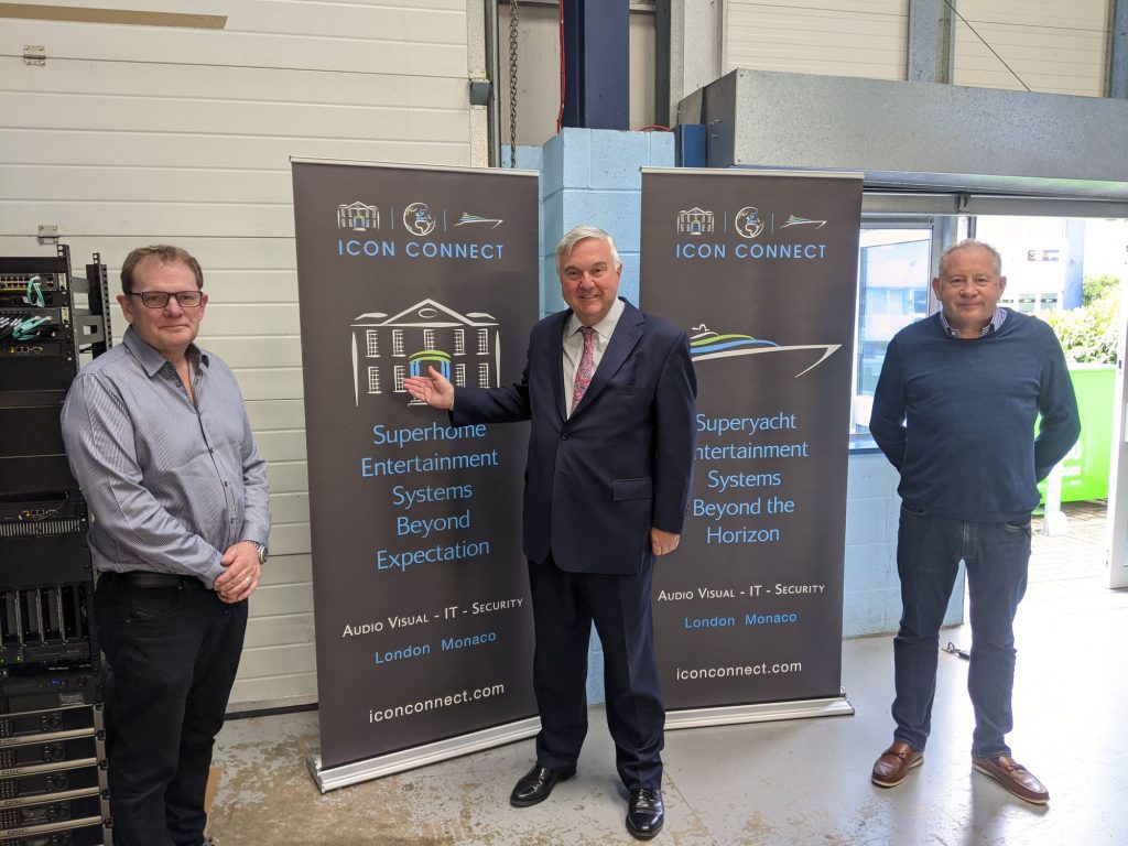 Mr. Oliver Heald visits Letchworth smart technology company