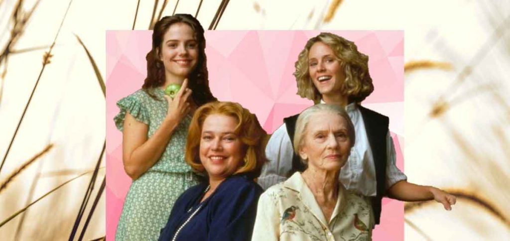 "Fried green tomatoes at the train station" is a film about women