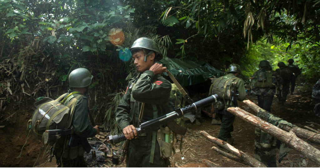 Myanmar's armed minority received a Covid-19 vaccine from China?  |  Globalism