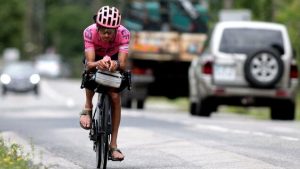 Over 2,000 km off the field: Pro cyclist Lachlan Morton successfully finishes the alternative Tour de France