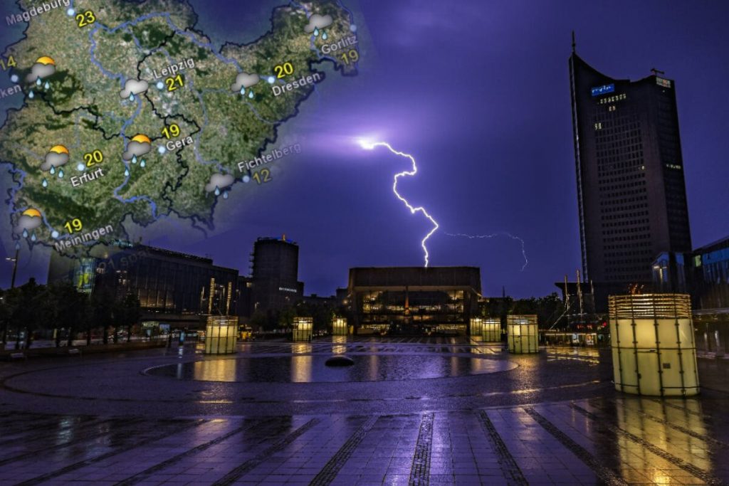 Thunderstorms instead of summer heat: This is coming to central Germany