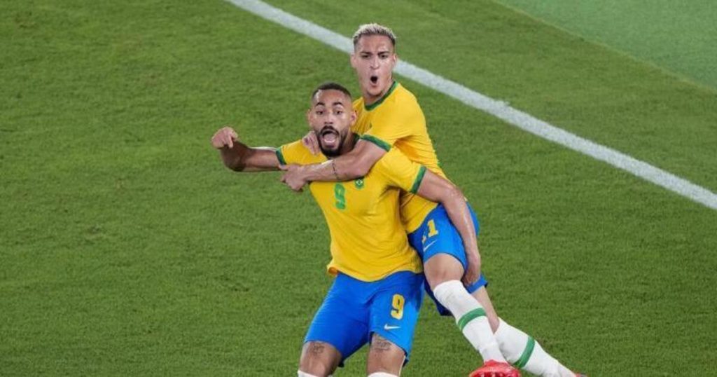 Olympic champion Brazil: victory after extra time - football