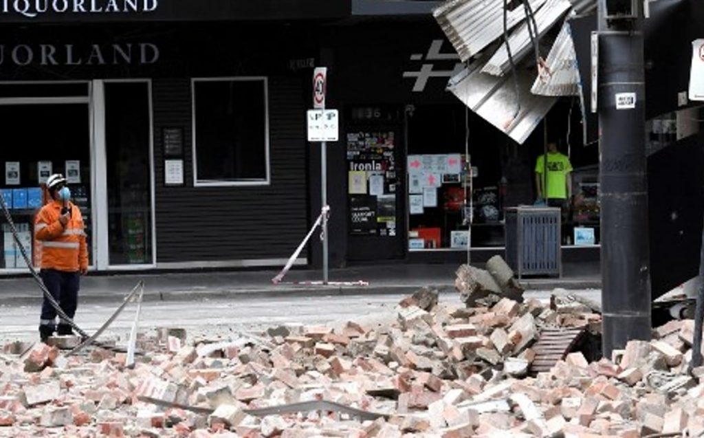 Inusual terremoto provoca escenas de pánico en ciudad australiana de Melbourne. (AFP)