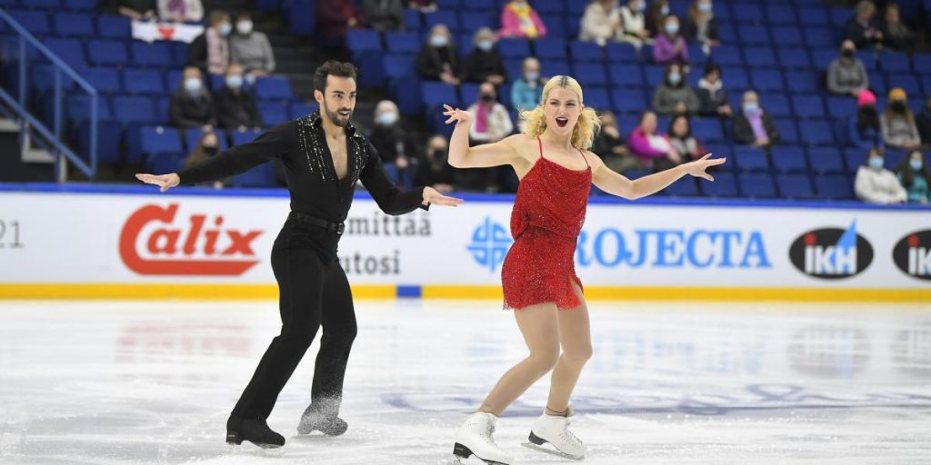 Spain's figure skating team shines in Finland Cup 2021