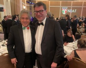 Italy - USA: Nayaf's concert in Washington with Minister Giorgetti.  Among the winners, Fincantieri CEO Giuseppe Bono