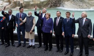 From the Trevi Fountain to climatic work tables.  The second day of G20 live