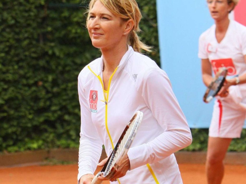 Pickleball ist der neue Lieblingssport von Steffi Graf. Foto: imago/Eventpress