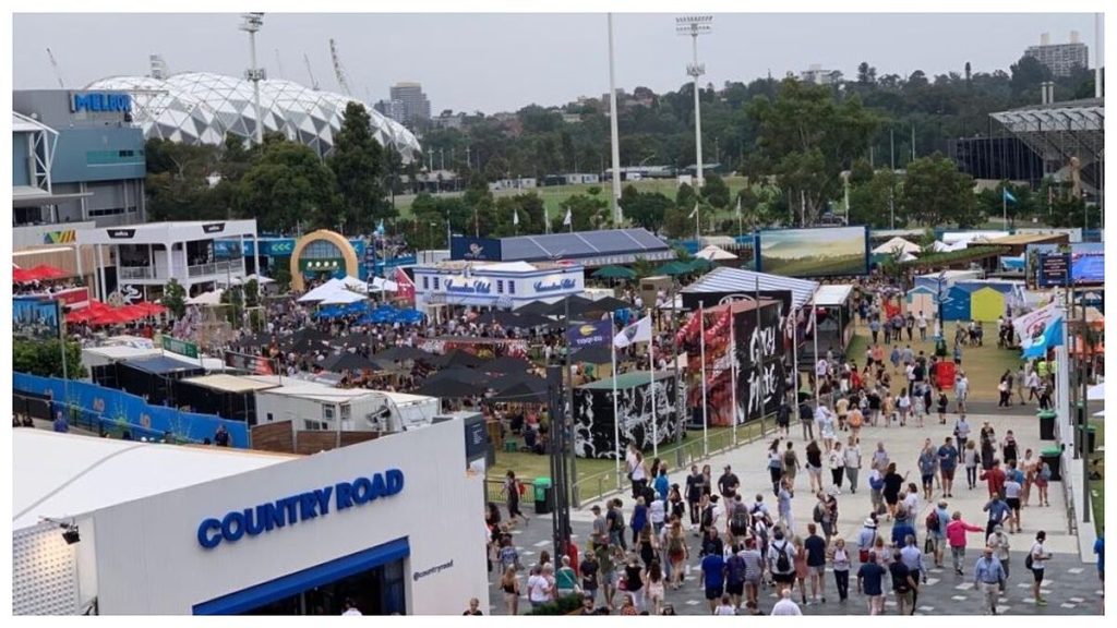 Australia charter planes for tennis players from six airports around the world