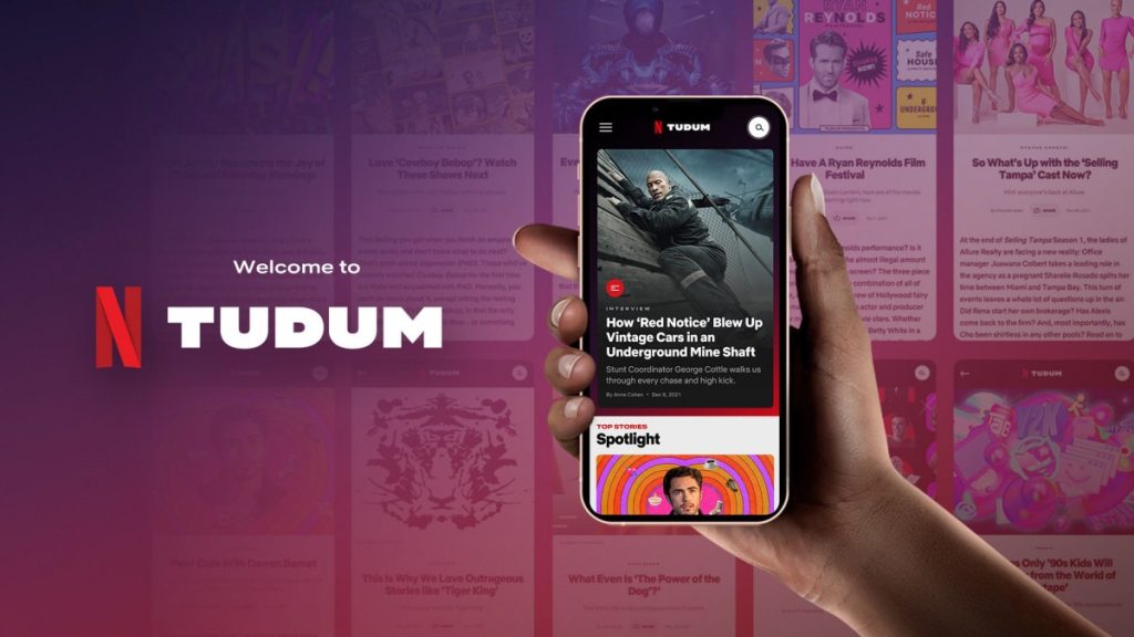 Netflix offers Tudum, not to be confused with TUDUM